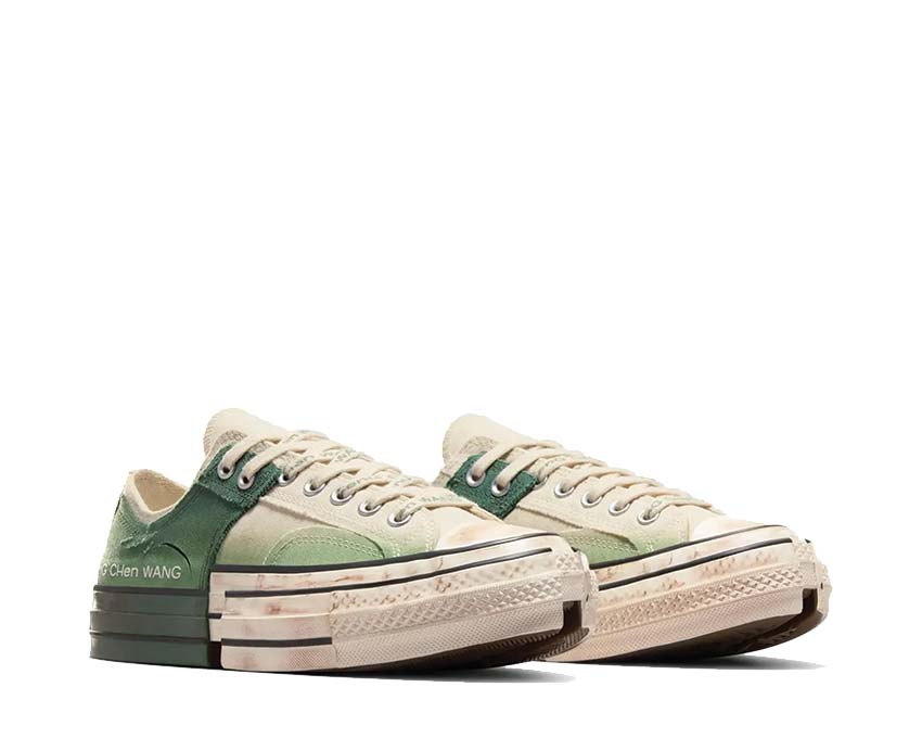 Converse Chuck 70 2-IN-1 OX Feng Chen Wang Natural vue latérale — design réversible