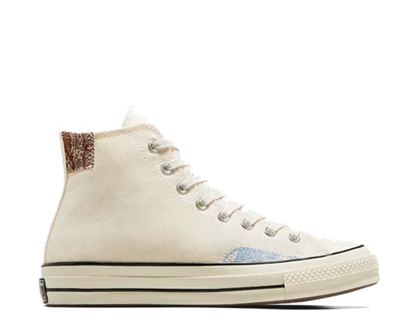 Converse Chuck 70 Hi Egret Light Blue — Damen-Sneaker Segeltuch premium