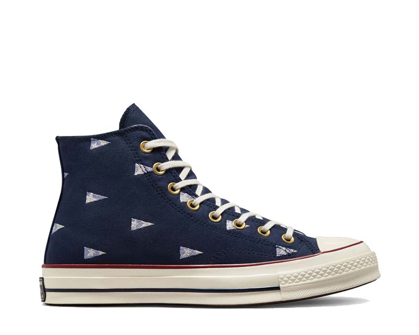Converse Chuck 70 Hi Navy/Ultra Violet — sneaker femme high top marine et violet électrique