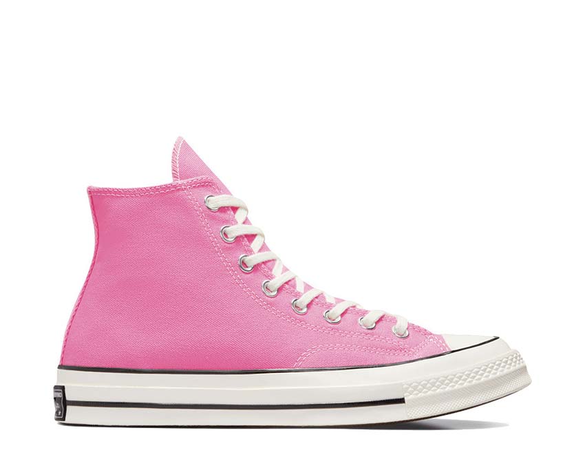 Converse Chuck 70 Hi Pink/Egret/Black — sneaker femme toile rose pastel vintage
