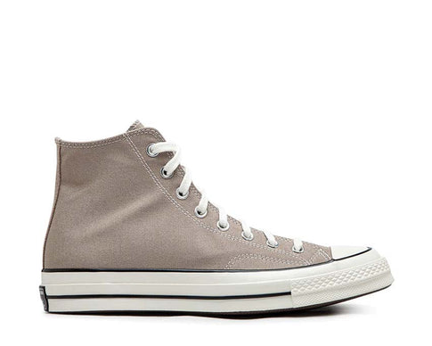 Converse Chuck 70 Hi Sand/Chocolate — Damen-Sneaker Vintage zweifarbiges Segeltuch