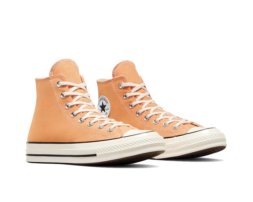 Converse Chuck 70 Hi Tiger Moth vue latérale — toile canvas orange brûlé