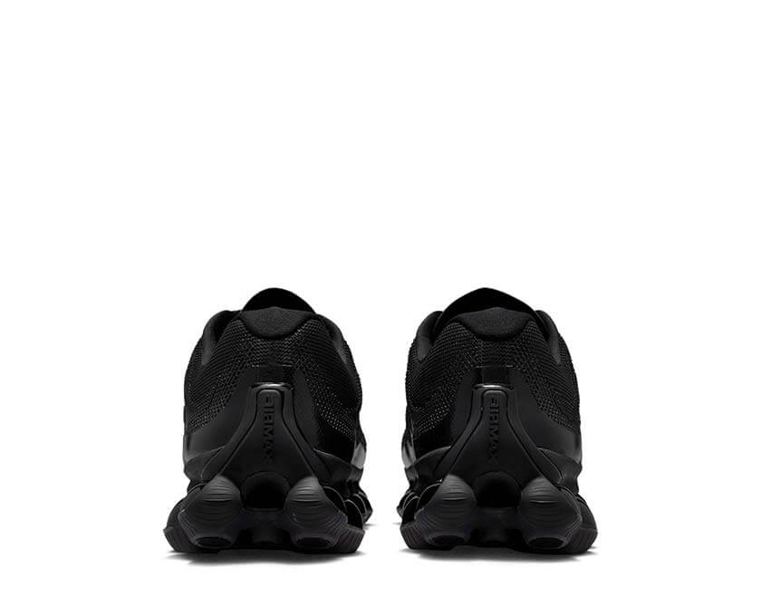 Nike Air Liquid Max Black détail — chambre Air transparente noir