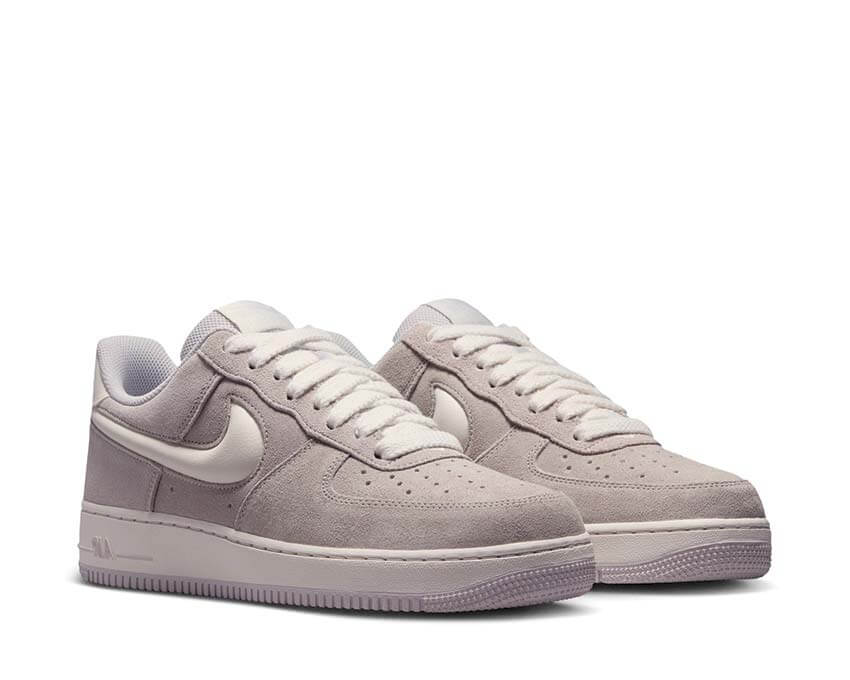 Nike Air Force 1 '07 LV8 gris — sneakers cuir véritable lifestyle homme