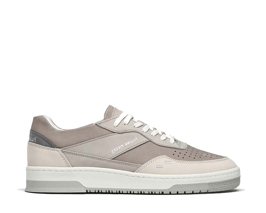 Filling Pieces Ace Spin Taupe — Herren-Sneaker Luxus-Leder holländisch