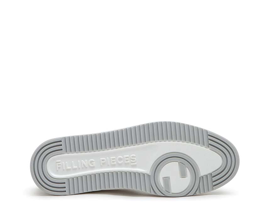 Filling Pieces Mondo Crumbs White détail — construction cuir premium