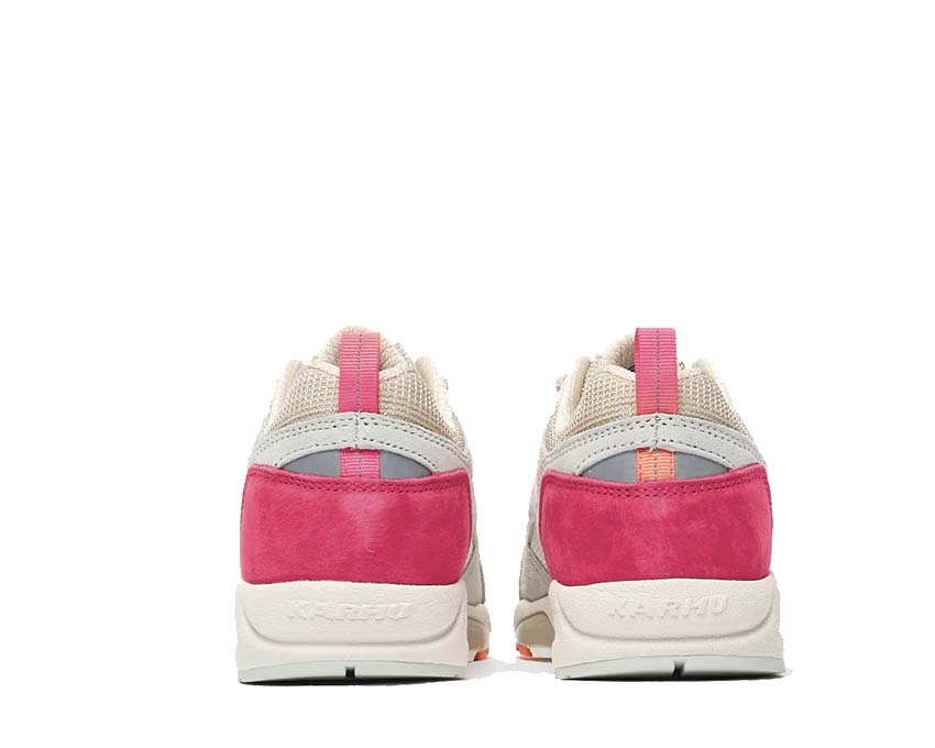 Karhu Fusion 2.0 Foggy Dew/Hot Pink dettaglio — accento Hot Pink a contrasto