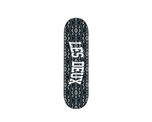 Les Deux Skateboard Dark Navy — skateboard unisexe lifestyle sérigraphie logo