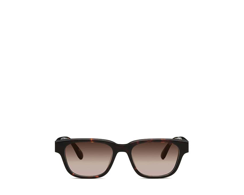 Lunetterie Générale Aesthete Dark Havana — lunettes de soleil unisexe écaille havane sombre