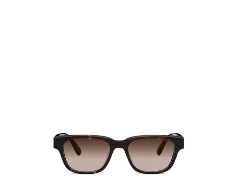 Lunetterie Générale Aesthete Dark Havana — lunettes de soleil unisexe écaille havane sombre