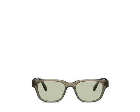 Lunetterie Générale Aesthete Smoked Green — lunettes de soleil unisexe acétate vert fumé