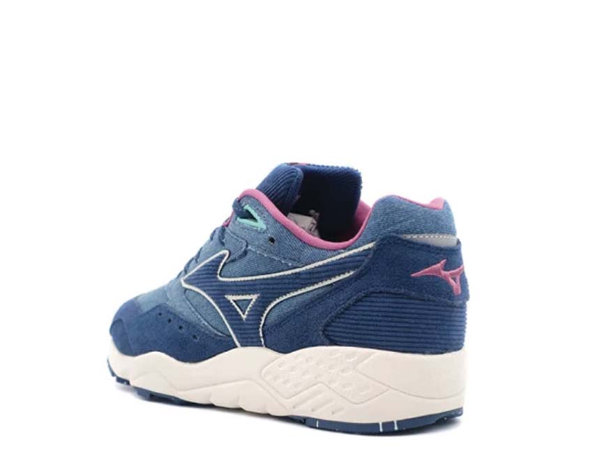 Mizuno Contender Vintage Blue Sohle — langlebige Gummisohle