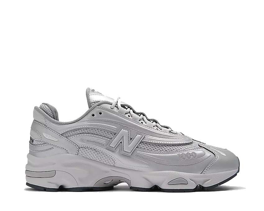 New Balance 1000 Silver Metallic Raincloud — sneaker homme lifestyle retro
