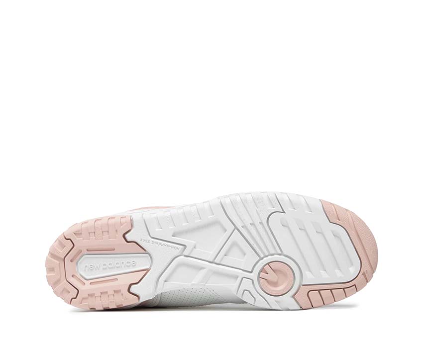 New Balance 550 W White Pink Sohle — Vintage Cupsole