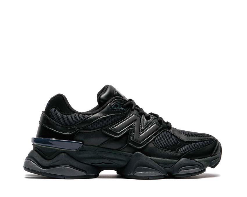 New Balance 9060 Black — Herren Sneaker Mesh Chunky-Sohle 2000er-Stil
