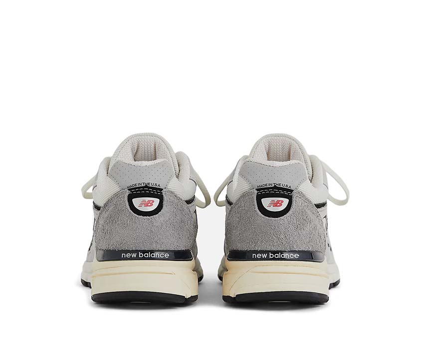 New Balance 990v4 Made in USA Grey Black semelle — technologie ENCAP