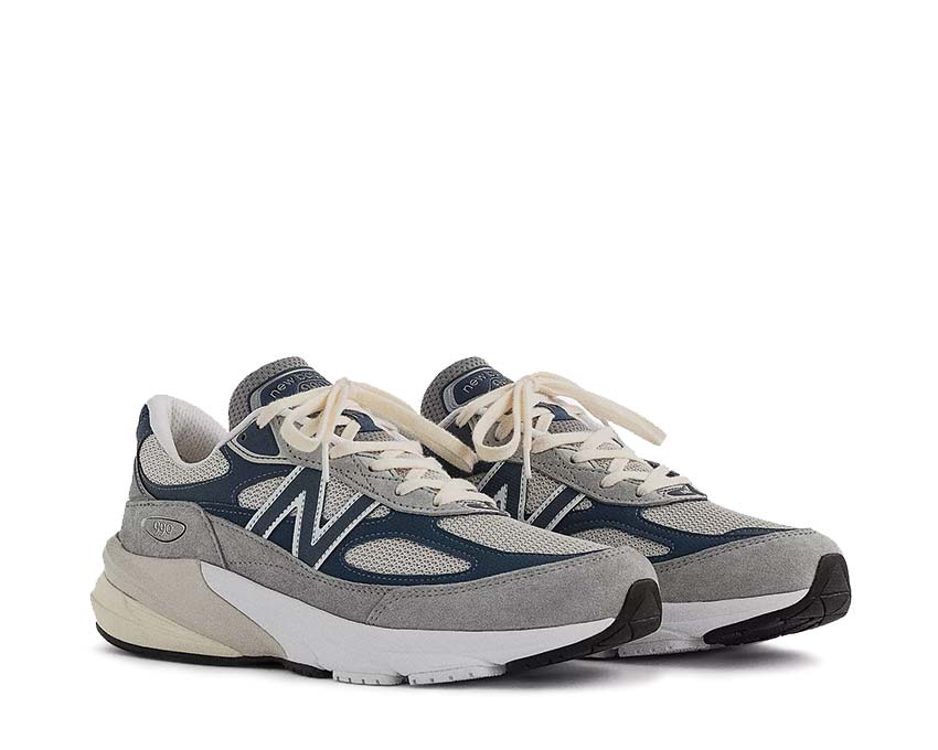 New Balance 990v6 Made in USA Marblehead/Indigo vue latérale — coloris vintage indigo