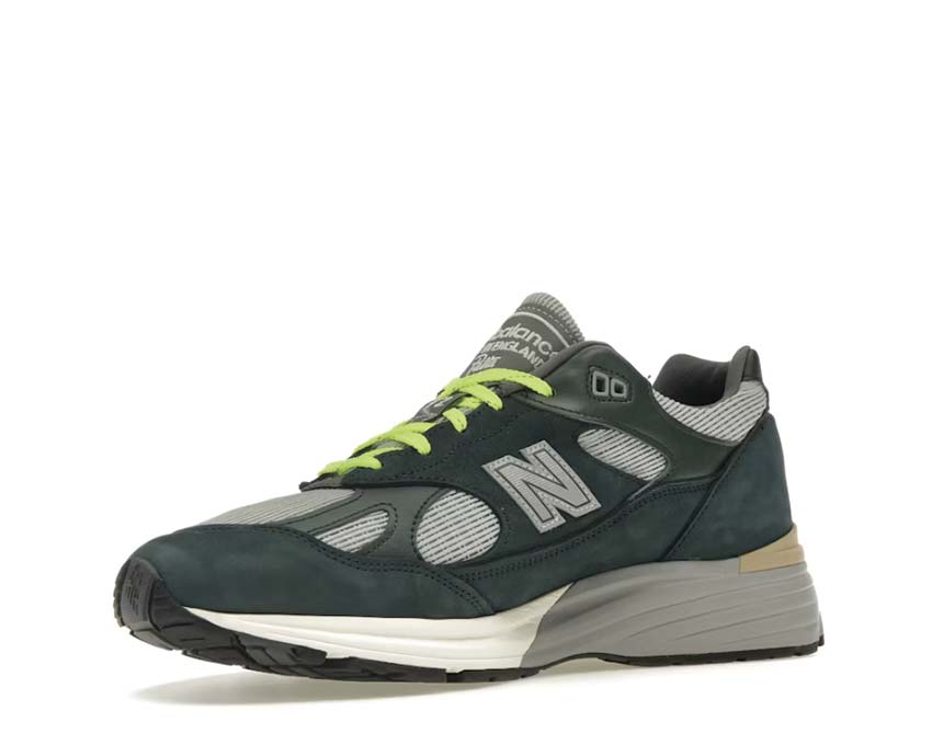 New Balance 991v2 Patta Sea Moss semelle — semelle ENCAP made in UK