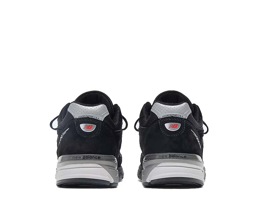 New Balance 990v4 Made in USA Black semelle — technologie ENCAP silver