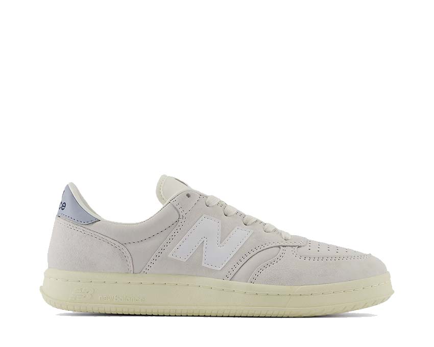 New Balance T500 Reflection White — sneaker homme tennis vintage années 80