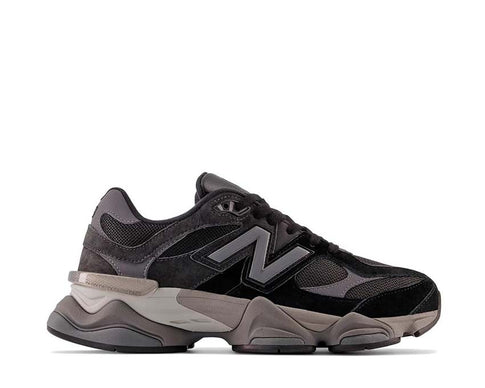 New Balance 9060 Black U9060BLK — Herren Sneaker Mesh Wildleder schwarz total