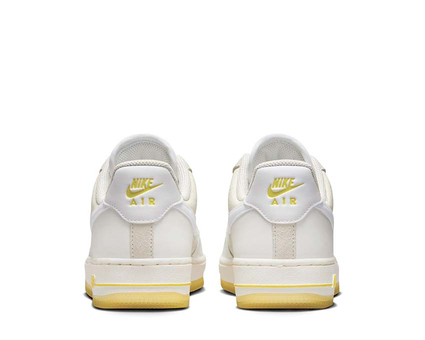 Nike Air Force 1 '07 Low W Summit White suela — amortiguación Air Force cuero