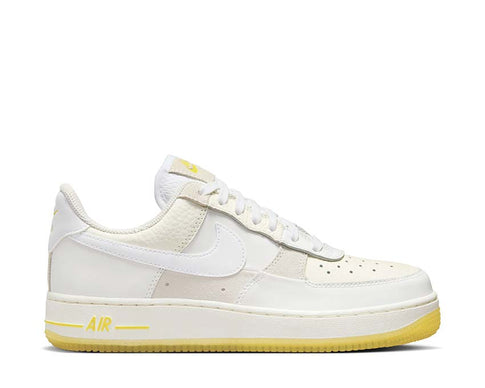 Nike Air Force 1 '07 Low W Summit White Opti Yellow — sneaker unisex clásico