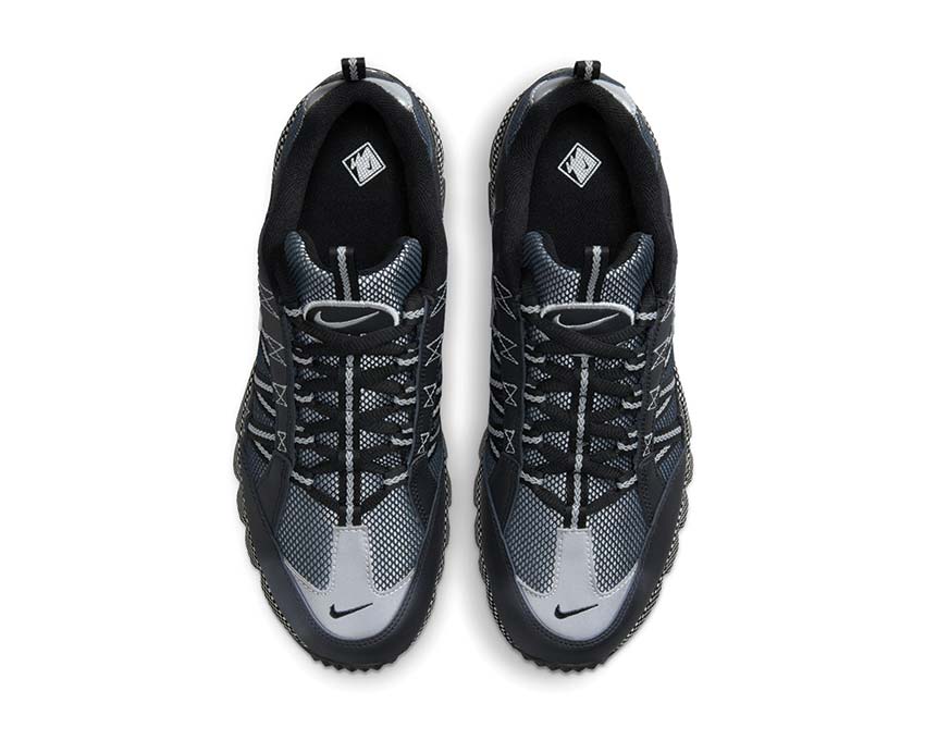 Nike Air Humara QS Black Metallic Silver détail — tige nylon