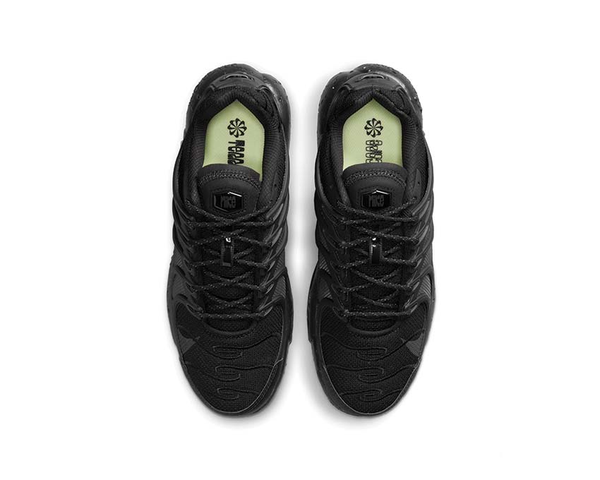 Nike Air Max Terrascape Plus Black Anthracite Seitenansicht — Mesh und Synthetik