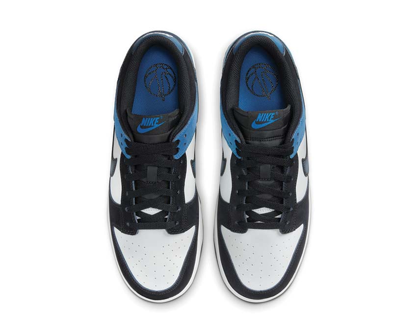 Nike Dunk Low Retro NAS Summit White suela — goma vulcanizada Black