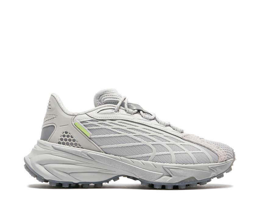 Puma Spirex Glacial Gray Cool Light Gray — zapatilla hombre running mesh collab Pleasure