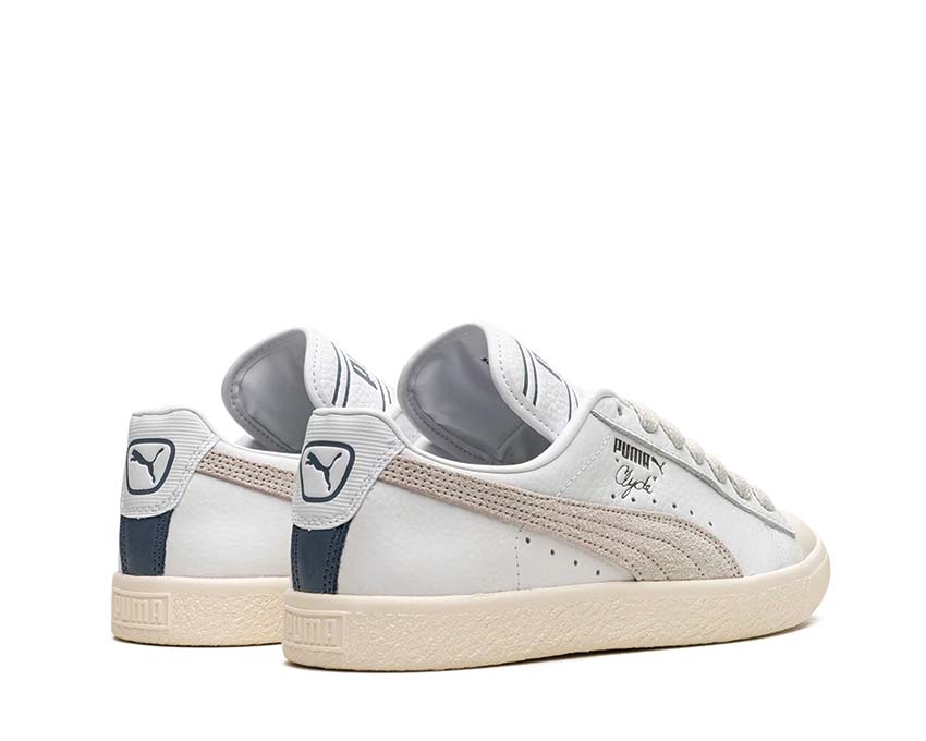 Puma X Rhuigi Clyde Q3 Pristine Sedate Gray suela — cupsole vintage