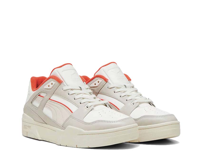 Puma Slipstream Forward History Warm White Fall Foliage vista lateral — materiales naturales