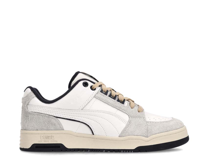 Puma Slipstream Lo Service Line White Navy — sneaker homme cuir premium