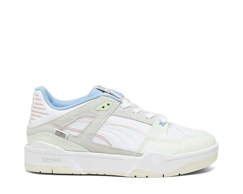 Puma Slipstream Uninvisible White Pristine — Damen-Sneaker cleanes Leder