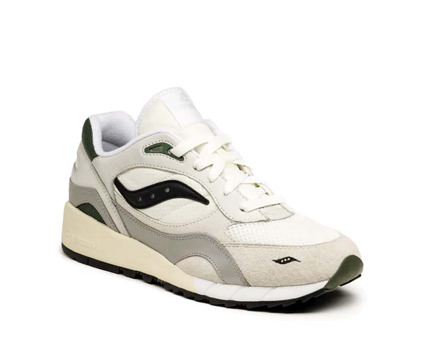 Saucony X Asphalt Gold Shadow 6000 vue latérale — amorti ProGrid