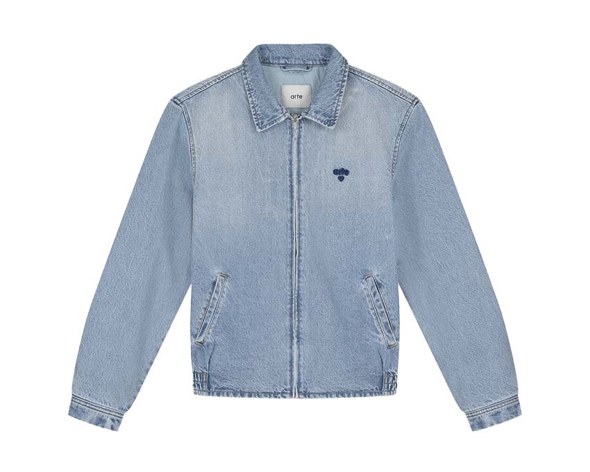 Arte Heart Logo Jacket — men's jacket embroidered heart logo