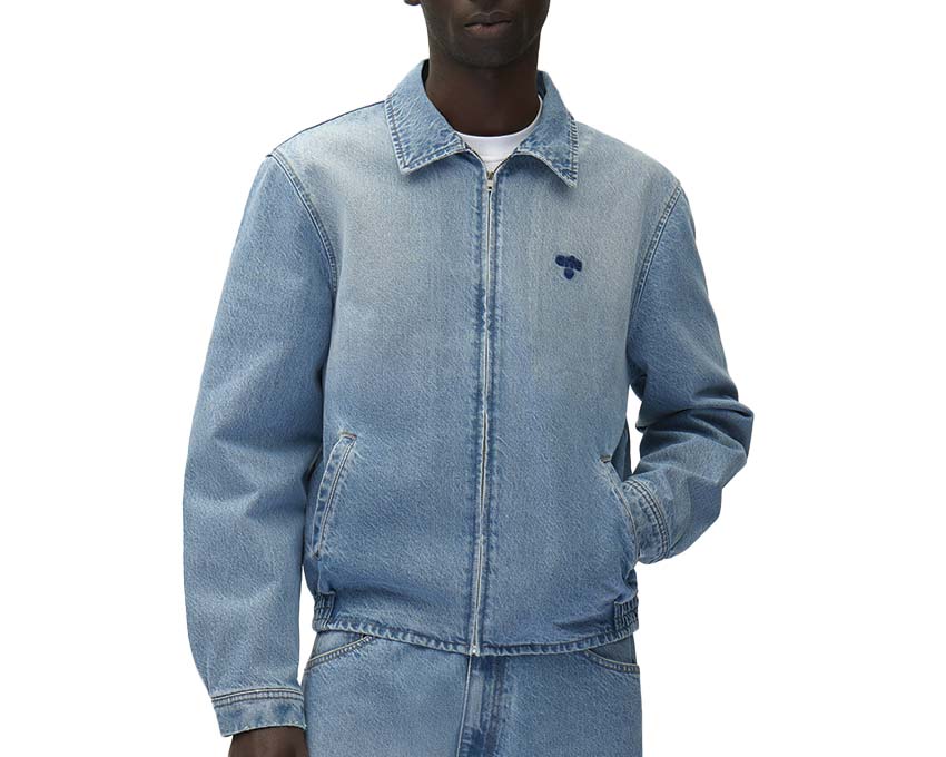 Arte Heart Logo Jacket side view — men's jacket structured cut