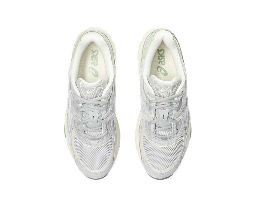 Asics Gel NYC Cloud Grey détail — matière premium