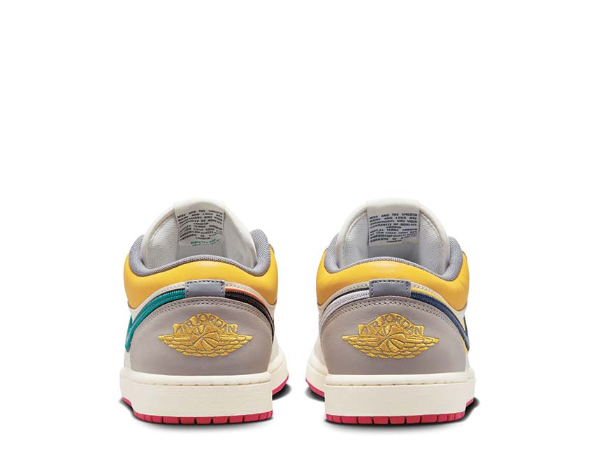 Jordan Air Jordan 1 Low Premium Sail Cashmere détail — tige cuir premium