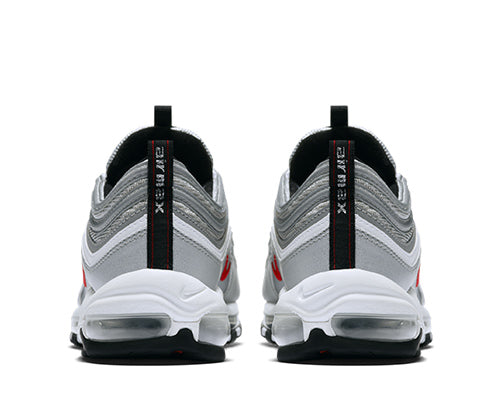 Nike Air Max 97 OG Metallic Silver Bullet Sohle — sichtbare Air-Einheit 270° silbern