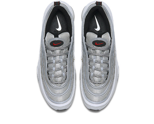 Nike Air Max 97 OG Metallic Silver Bullet Detail — Schaft aus mehreren Materialien silver bullet