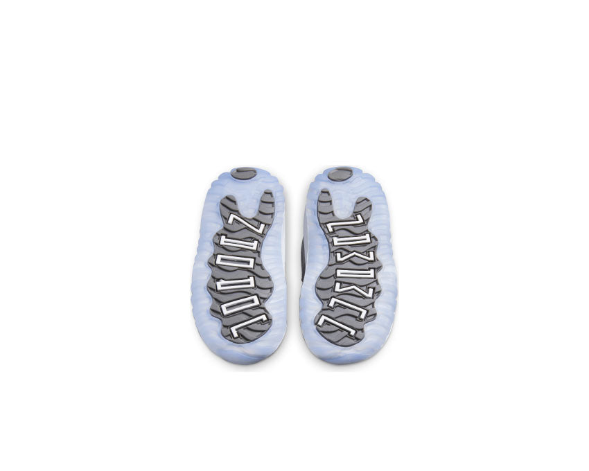 Air Jordan 11 Baby Retro 3/4 Medium Grey — Vorderansicht Jordan 11 Baby grau