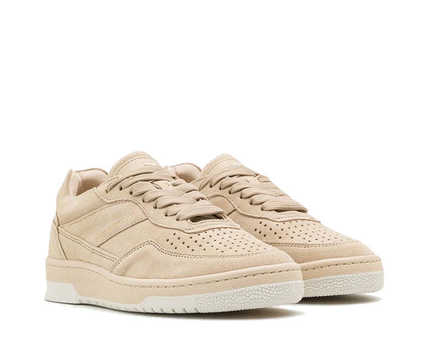 Filling Pieces Ace Organic Beige vue latérale — cuir organique naturel