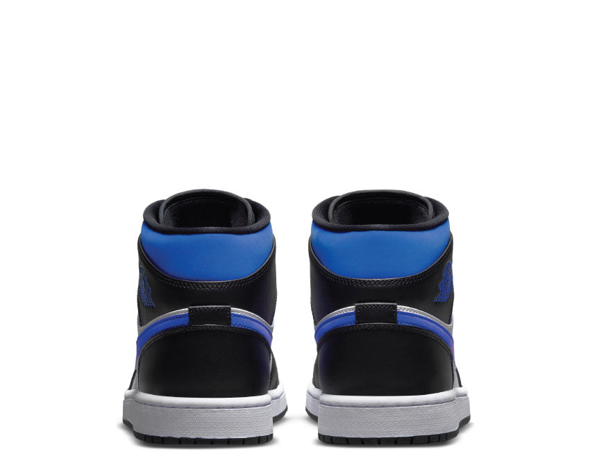 Jordan Air Jordan 1 Mid White Racer Blue semelle — semelle mi-haute blanche
