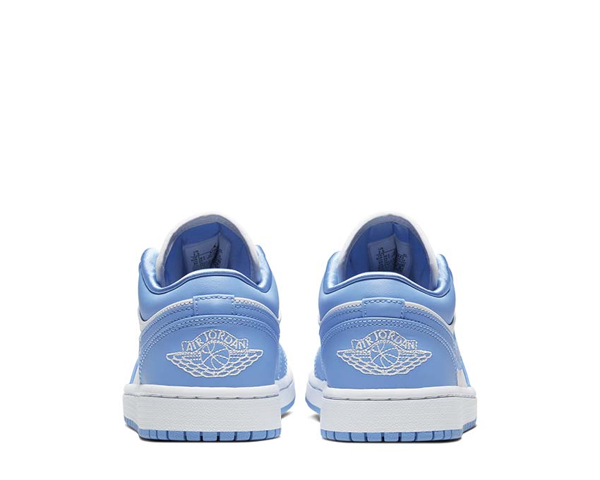Jordan Air Jordan 1 Low University Blue White Sohle — Weiße Niedrig Sohle Jordan