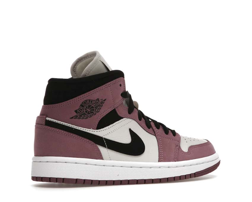 Air Jordan 1 Mid SE Light Mulberry Sohle — Jordan 1 Mid violette Sohle