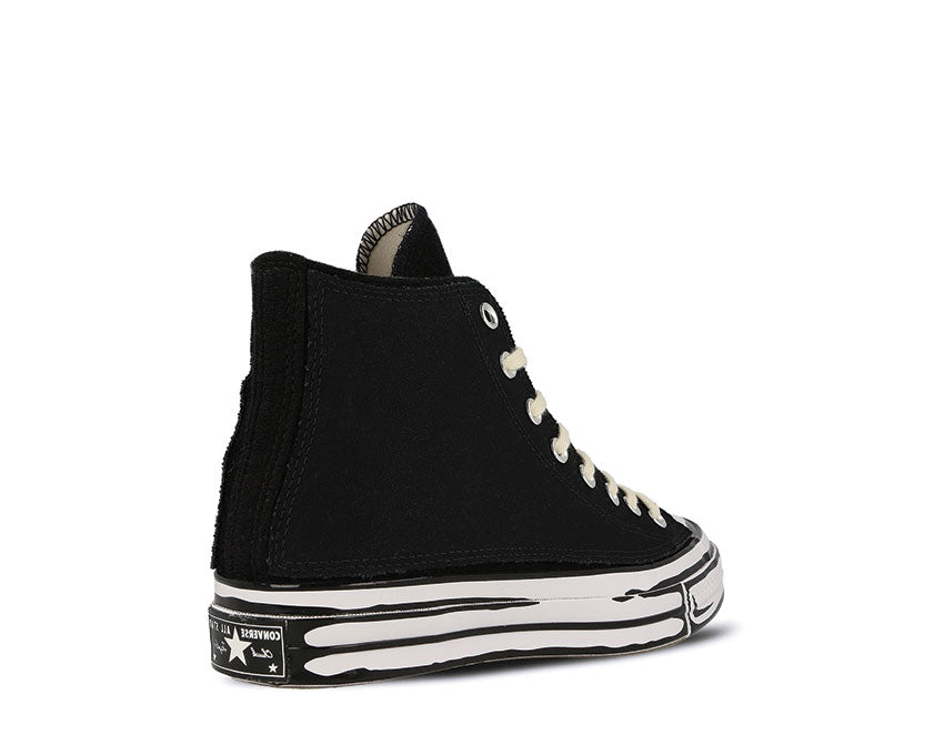 Converse X Joshua Vides CT70 Black/White Detail — exklusive Joshua Vides Grafiken