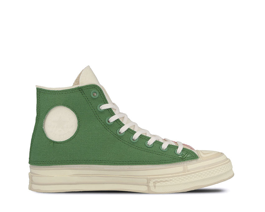 Converse X Joshua Vides CT70 White/Black vue latérale — toile avec illustrations Vides
