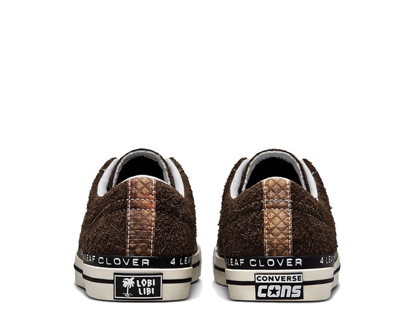 Converse x Patta One Star Pro Java/Burnt Olive Sohle — Gummisohle niedrige Profil